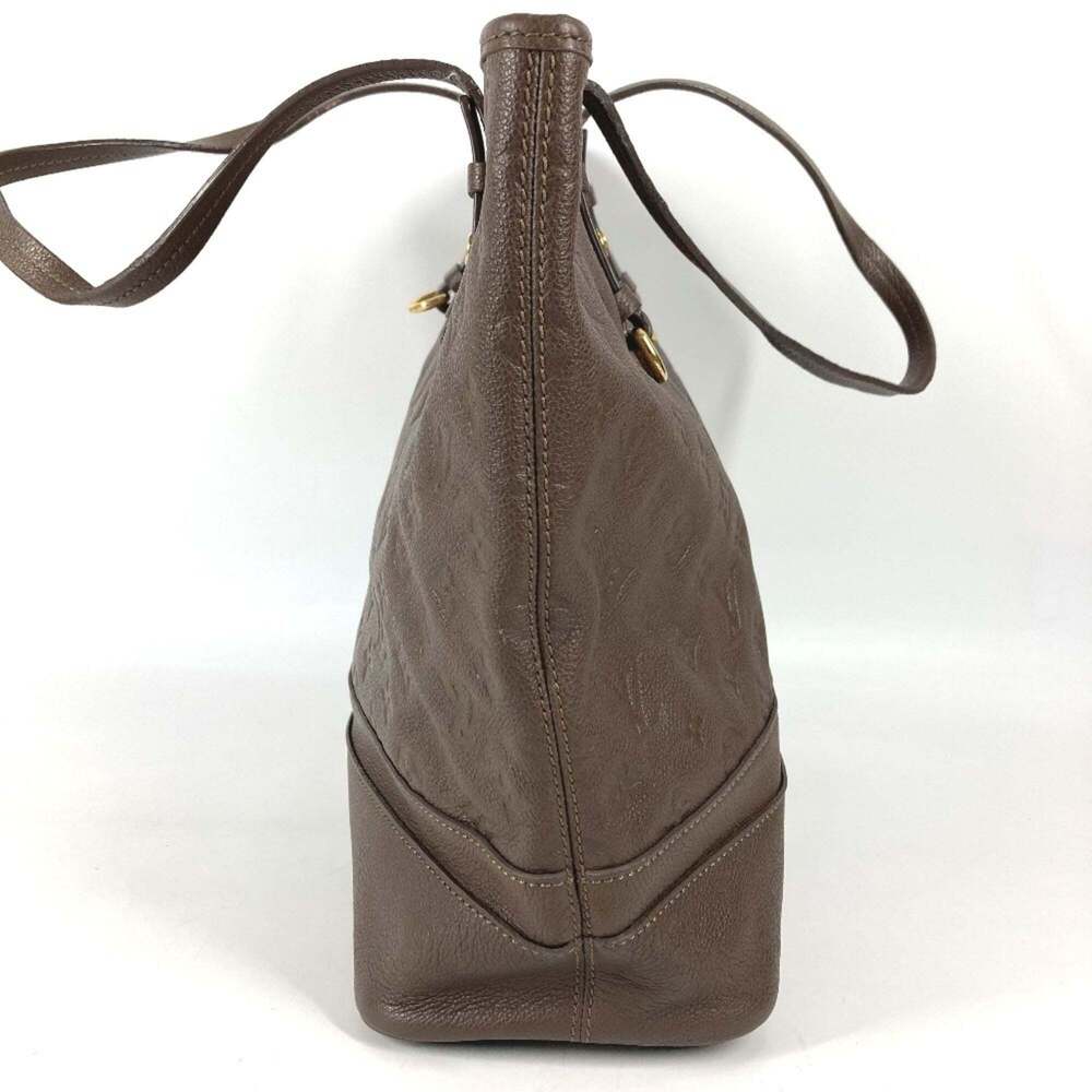 LOUIS VUITTON Authentic Brown Monogram Leather Shoulder Bag - Picture 4 of 16